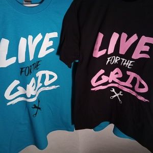 Live for the Grid Racing race shirt